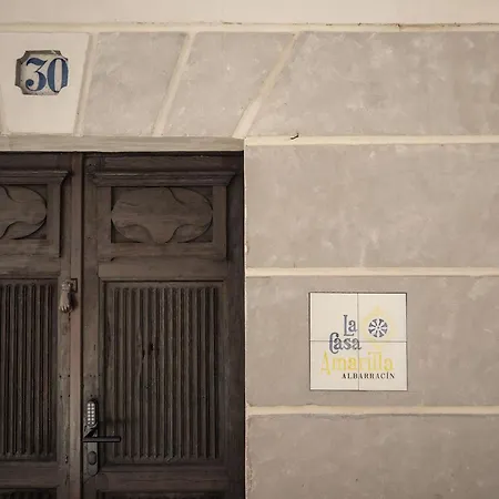 La Casa Amarilla Calomarde Apartamento Albarracín